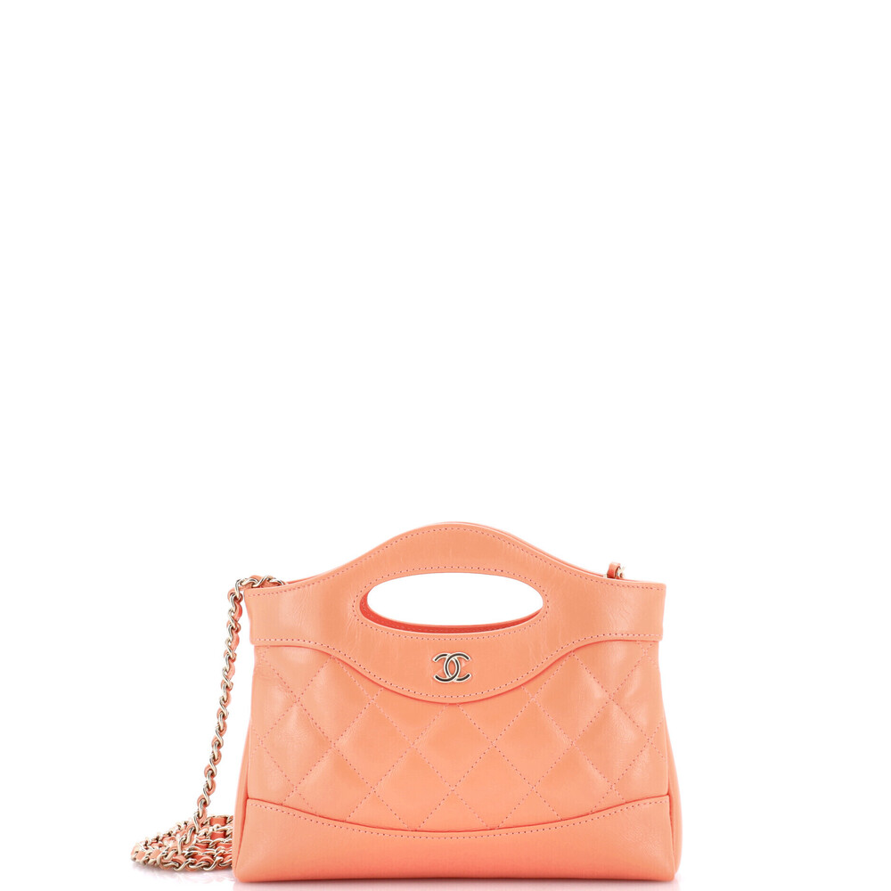 Chanel Small 31 Shopping Bag Clutch with Chain